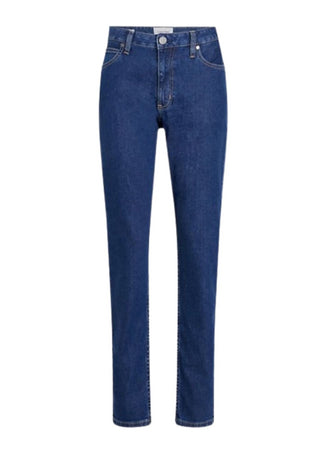 calvin klein jeans MID RISE SLIM-MID BLUE da donna