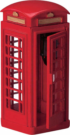 Cabina telefonica rossa accessori in metallo per villaggio di Natale h 7,7 cm Casa e cucina/Decorazioni per interni/Addobbi e decorazioni per ricorrenze/Decorazioni natalizie/Oggettistica MagiediNatale.it - Altamura, Commerciovirtuoso.it