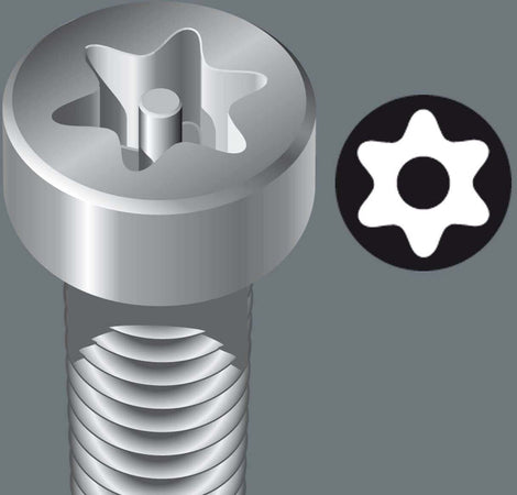 Cacciavite 367 TORX® BO TX15 80 mm