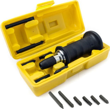 Cacciavite-A-Percussione-7pz-Impatto-Per-Viti-E-Bulloni-Professionale-Giravite