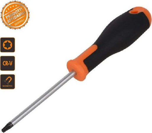Cacciavite Giravite 3 X 75 Mm Con Punta Magnetica A Stella In Acciaio Cr-v 91883 Fai da te/Utensili elettrici e a mano/Utensili a mano/Cacciaviti/Cacciaviti a stella Trade Shop italia - Napoli, Commerciovirtuoso.it