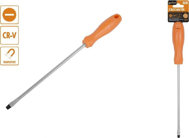 Cacciavite Giravite 6x250 Mm Con Punta Magnetica A Taglio In Acciaio Cr-v 97507 Fai da te/Utensili elettrici e a mano/Utensili a mano/Cacciaviti/Cacciaviti a stella Trade Shop italia - Napoli, Commerciovirtuoso.it