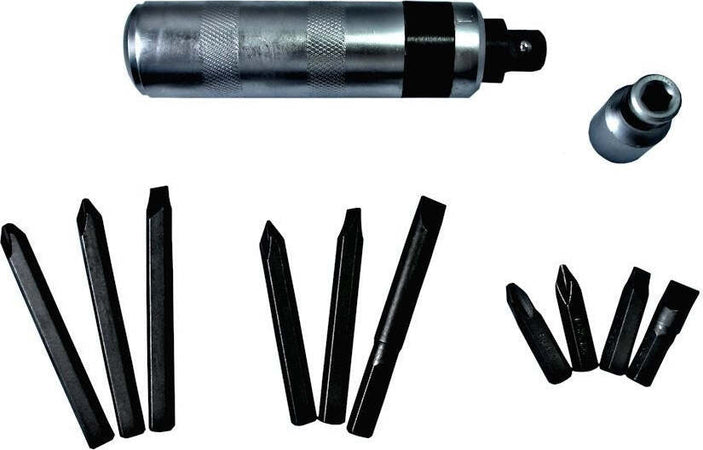CACCIAVITE GIRAVITE AD IMPATTO PERCUSSIONE 12 PZ REVERSIBILE CHROME VANADIUM Fai da te/Utensili elettrici e a mano/Utensili a mano/Cacciaviti/Giraviti Trade Shop italia - Napoli, Commerciovirtuoso.it