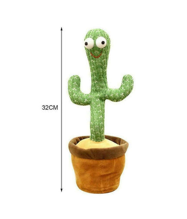 Cactus Ballerino Giocattolo Pupazzo Peluche Parlante Canta Balla Luci E Suoni