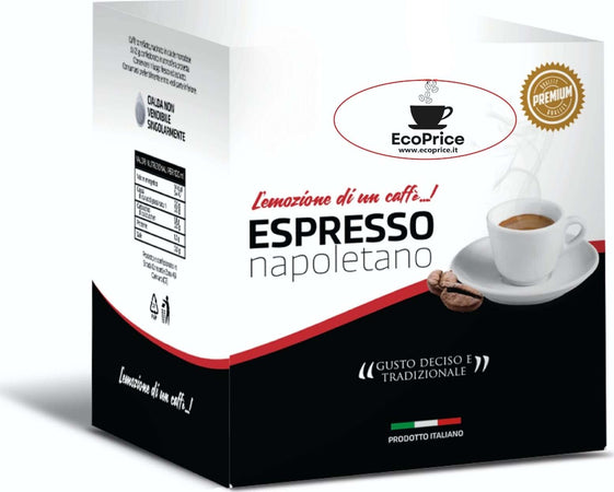 Caffè-Ecoprice-150-Cialde-Ese-44-Gusto-Napoletano-Deciso-E-Cremoso