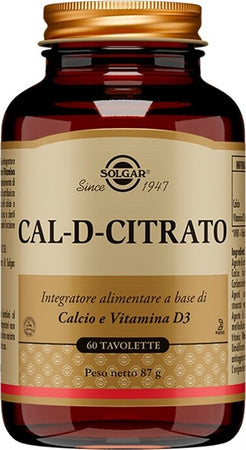 CAL-D-CITRATO-integratore-alimentare-60-tavolette-Solgar