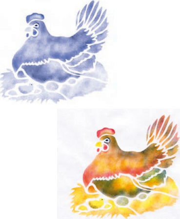 CALAMBOUR-COLLEZIONE-EASY---MASCHERINA-STENCIL-A4-21X29,7CM-GALLINA-CON-UOVA-320