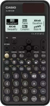 Calcolatrice-Casio-FX-991CW-W-ET-V-FX-SERIES-Classwiz-CW-Black