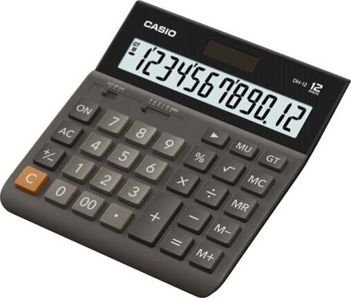 Calcolatrice da tavolo DH-12BK - 12 cifre - nero - Casio Cancelleria e prodotti per ufficio/Elettronica per ufficio/Calcolatrici/Finanziarie Eurocartuccia - Pavullo, Commerciovirtuoso.it