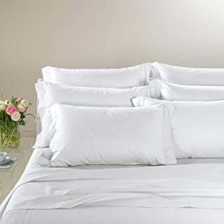 Caleffi - Completo-lenzuola Percalle Tinta Unita Matrimoniale Bianco Casa e cucina/Tessili per la casa/Biancheria da letto/Lenzuola e federe/Set di lenzuola e federe Biancheria Arredo Home - Nola, Commerciovirtuoso.it