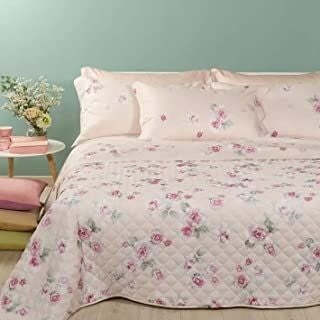 Caleffi - Copriletto-trapuntato Rosa Juliet 00033 Matrimoniale Cipria Casa e cucina/Tessili per la casa/Biancheria da letto/Copriletti Biancheria Arredo Home - Nola, Commerciovirtuoso.it