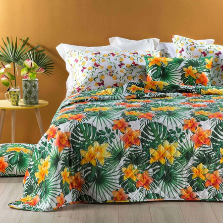 Caleffi - Trapuntino Copriletto Trapuntato Caleffi Tahiti Letto Matrimoniale Casa e cucina/Tessili per la casa/Biancheria da letto/Coperte e trapunte/Trapunte La Bottega del Risparmio - Bari, Commerciovirtuoso.it