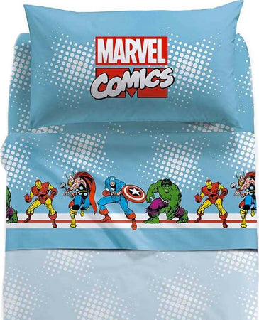 Caleffi Completo Lenzuola 1 Piazza Marvel Comics Avengers Set Lenzuola per Bambino Cotone 100% Casa e cucina/Tessili per la casa/Biancheria per la cameretta/Lenzuola e federe/Set di lenzuola e federe La Bottega del Risparmio - Bari, Commerciovirtuoso.it