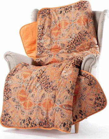 Caleffi-Plaid-Scaldotto-Panthere-Trapuntato-130x170cm-Cotone-Ottima-Idea-Regalo