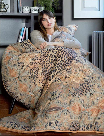 Caleffi-Plaid-Scaldotto-Panthere-Trapuntato-130x170cm-Cotone-Ottima-Idea-Regalo