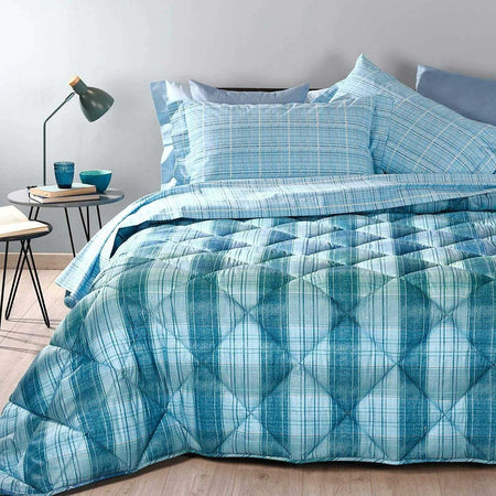 Caleffi Trapunta Matrimoniale Coperta Anallergica in Microfibra Check Microfibra 260x265 Cm Coperta Made in Italy Casa e cucina/Tessili per la casa/Biancheria da letto/Coperte e trapunte/Trapunte La Bottega del Risparmio - Bari, Commerciovirtuoso.it