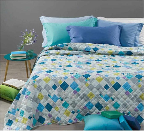 Caleffi Trapuntino Copriletto Trapuntato Letto 1 Piazza E Mezza Peggy Cotone Casa e cucina/Tessili per la casa/Biancheria da letto/Coperte e trapunte/Trapunte La Bottega del Risparmio - Bari, Commerciovirtuoso.it