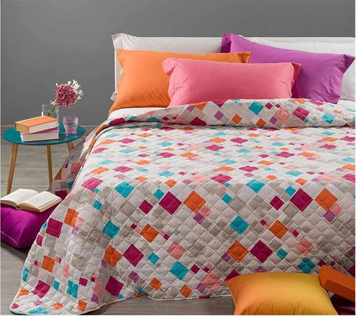 Caleffi Trapuntino Copriletto Trapuntato Letto 1 Piazza E Mezza Peggy Cotone Casa e cucina/Tessili per la casa/Biancheria da letto/Coperte e trapunte/Trapunte La Bottega del Risparmio - Bari, Commerciovirtuoso.it