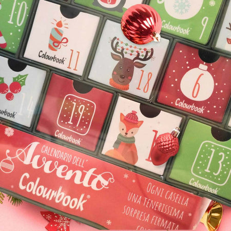 Calendario dell’avvento colourbook