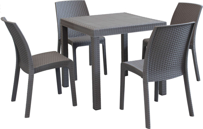 CALIGOLA---set-tavolo-fisso-in-wicker-cm-80x80x74-h-compreso-di-4-sedute-Taupe-Milani-Home