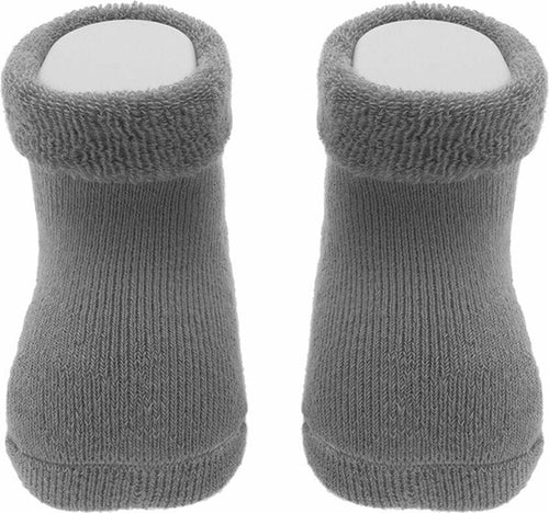 Calzine Liso Grigio Moda/Prima infanzia/Abbigliamento/Bambino 0-24/Calze e calzamaglie/Calzini La Casa Del Bebè - Napoli, Commerciovirtuoso.it