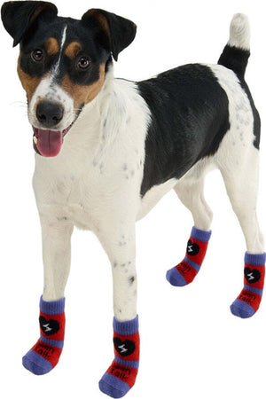 Calzini-Per-Cane-Animali-Domestici-Cani-Con-Gommini-Antiscivoli-Taglia-Meedia