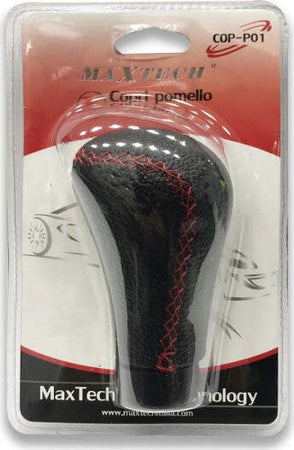 Cambio-Universale-Pomello-Marce-Leva-Per-Auto-Camion-Cuciture-Rosso-Maxtech-Cop-p01
