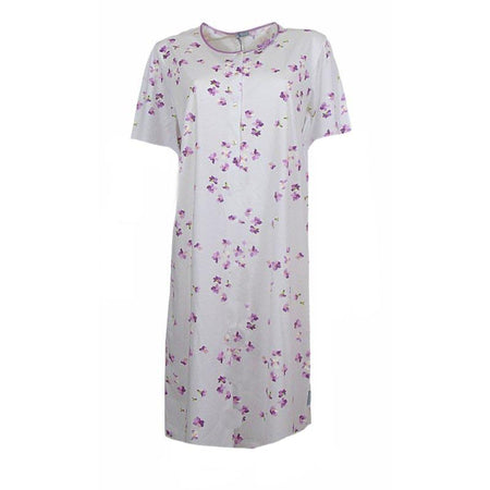Ragno Camicia da notte Maniche Corte in jersey di cotone N11157 S36 - Passarelli Biancheria