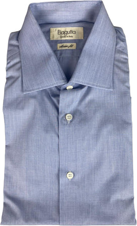 Camicia uomo Bagutta - Tinta unita - Colore azzurro