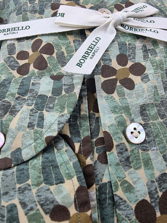 Camicia uomo Borriello - fiori