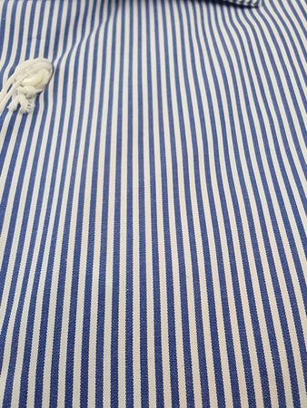Camicia uomo Borriello - Righe - Bianco/blu
