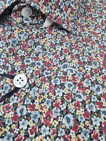 Camicia uomo Sonrisa - Fior di cotone - fiori