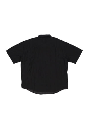 ACUPUNCTURE Camicia Manica Corta Uomo Acu Logo Shirt Black da uomo