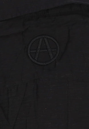 ACUPUNCTURE Camicia Manica Corta Uomo Acu Logo Shirt Black da uomo