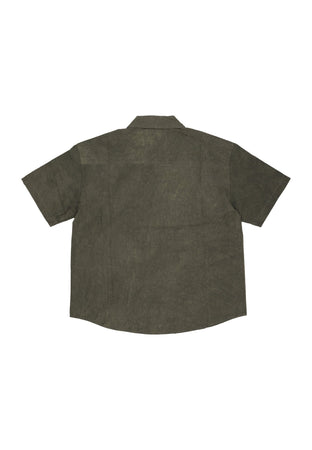 ACUPUNCTURE Camicia Manica Corta Uomo Acu Shirt Green da uomo