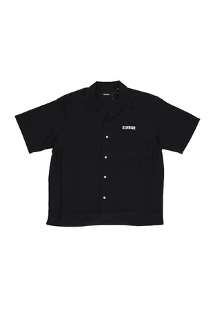 XLARGE Camicia Manica Corta Uomo Drawing Og Open Collar S/s Shirt Black da uomo