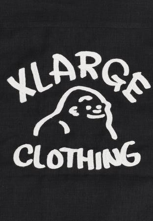 XLARGE Camicia Manica Corta Uomo Drawing Og Open Collar S/s Shirt Black da uomo