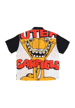 IUTER Camicia Manica Corta Uomo Garfield S/s Shirt White da uomo