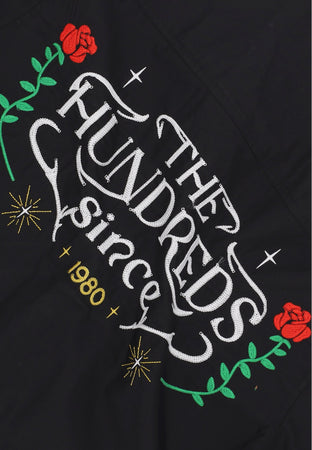 THE HUNDREDS Camicia Manica Corta Uomo Giles Woven Black da uomo