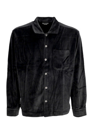 OBEY Camicia Manica Lunga Uomo Capital Button Up L/s Shirt Black da uomo