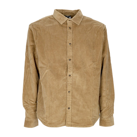 ELEMENT Camicia Manica Lunga Uomo Tree Icon Cord Khaki da uomo