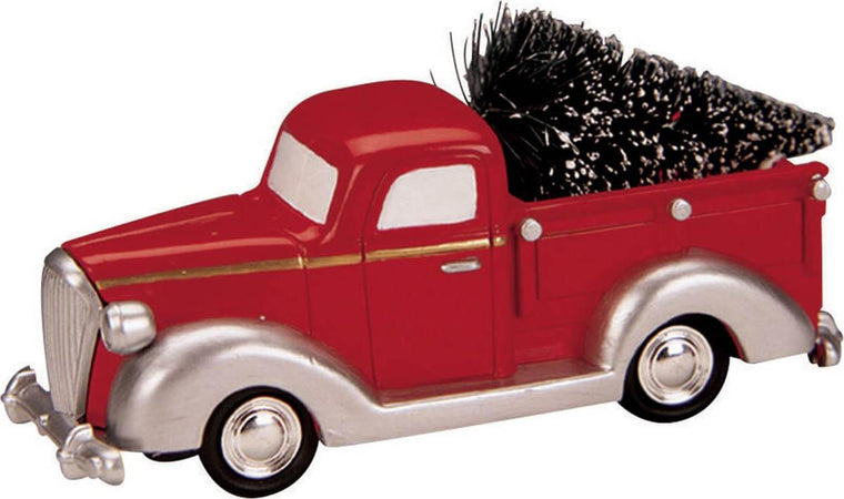 Camioncino PickUp rosso, personaggio per villaggio di Natale in Plastica Casa e cucina/Decorazioni per interni/Addobbi e decorazioni per ricorrenze/Decorazioni natalizie/Oggettistica MagiediNatale.it - Altamura, Commerciovirtuoso.it
