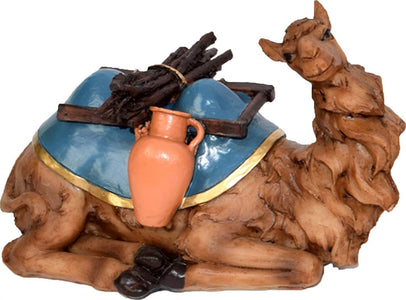 Cammello dei re magi seduto per presepe 15 cm natività decorazione natalizia Casa e cucina/Decorazioni per interni/Addobbi e decorazioni per ricorrenze/Decorazioni natalizie/Presepi/Statuine e fondali per il presepe MagiediNatale.it - Altamura, Commerciovirtuoso.it