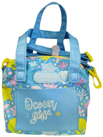 Camomilla Borsetta Bambina Mini Hand Bag Ocean Girl Seven Mini Borsa Con Tracolla Fantasia