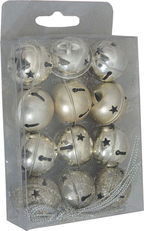 Campanelli per albero di Natale Oro lucido 3 cm, confezione da 12 Casa e cucina/Decorazioni per interni/Addobbi e decorazioni per ricorrenze/Decorazioni natalizie/Addobbi e decorazioni/Campanelli e campanelli da slitta MagiediNatale.it - Altamura, Commerciovirtuoso.it