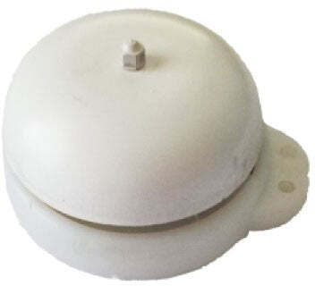 Campanello rinforzato per esterno white/bianco 230V. - 6/14V.