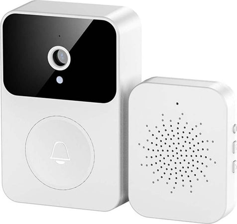 Campanello-Senza-Fili-Citofono-Wireless-Wi-fi-Smart-Videocitofono-Hd-X9
