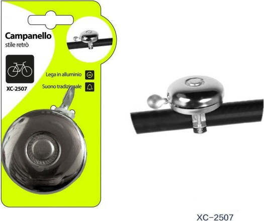 Campanello-Stile-Vintage-Retro'-In-Metallo-Attacco-Universale-Bicicletta-Xc-2507