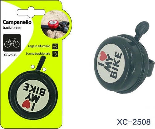 Campanello-Tradizionale-Lega-Alluminio-I-Love-My-Bike-Attacco-Universale-Xc-2508