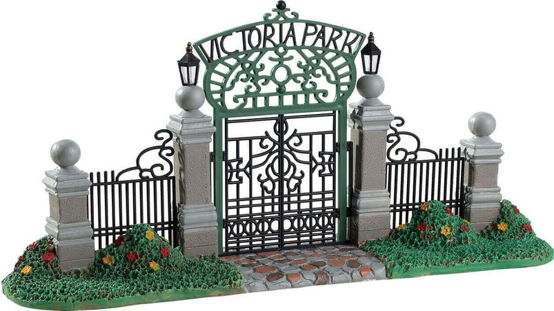 Cancello del Parco Vittoria, accessorio per villaggio di Natale Casa e cucina/Decorazioni per interni/Addobbi e decorazioni per ricorrenze/Decorazioni natalizie/Oggettistica MagiediNatale.it - Altamura, Commerciovirtuoso.it